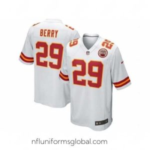 Enchanting Nike Kansas City Chiefs 29 Eric Berry White Game NFL Jersey