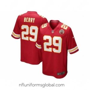 Stunning Nike Kansas City Chiefs 29 Eric Berry red Game NFL Jersey