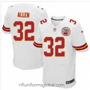 Irresistible Nike Kansas City Chiefs #32 Marcus Allen White 27s Stitched NFL Elite Jersey