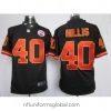 Sumptuous Nike Kansas City Chiefs 40 Peyton Hillis Black Game NFL Jersey