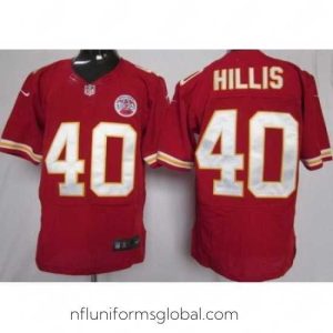 Irresistible Nike Kansas City Chiefs 40 Peyton Hillis Red Elite NFL Jersey