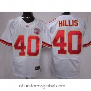 Enchanting Nike Kansas City Chiefs 40 Peyton Hillis White Elite NFL Jersey