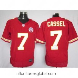 Gorgeous Nike Kansas City Chiefs 7 Matt Cassel Red Elite NFL Jersey