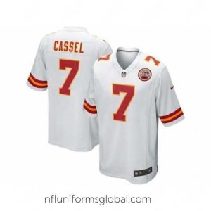 Captivating Nike Kansas City Chiefs 7 Matt Cassel White Game NFL Jersey