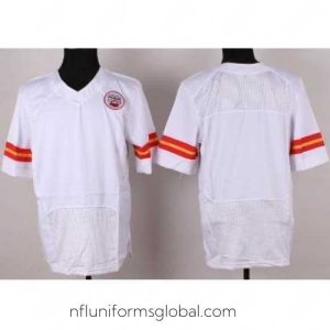 Divine Nike Kansas City Chiefs Blank White Elite NFL Jersey
