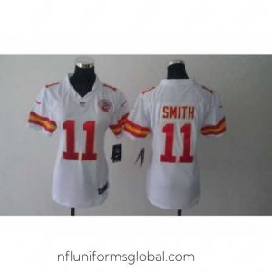 Enchanting Nike NFL Kansas City Chiefs #11 Alex Smith white Jerseys