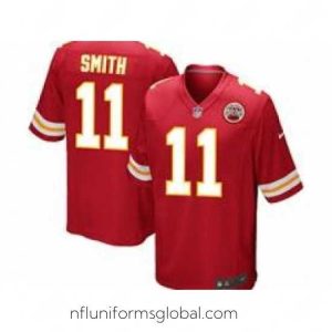 Irresistible Nike NFL Kansas City Chiefs #11 Alex Smith Red Jerseys