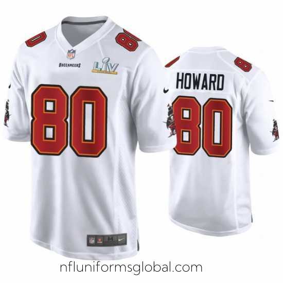 Ravishing O.J. Howard Buccaneers White Super Bowl Lv Game Fashion Jersey
