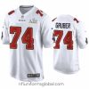 Exquisite Paul Gruber Buccaneers White Super Bowl Lv Game Fashion Jersey
