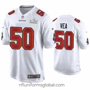 Captivating Vita Vea Buccaneers White Super Bowl Lv Game Fashion Jersey