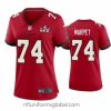 Gorgeous Ali Marpet Buccaneers Red Super Bowl Lv Game Jersey
