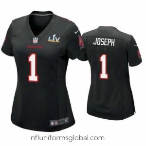 Alluring Greg Joseph Buccaneers Black Super Bowl Lv Game Fashion Jersey