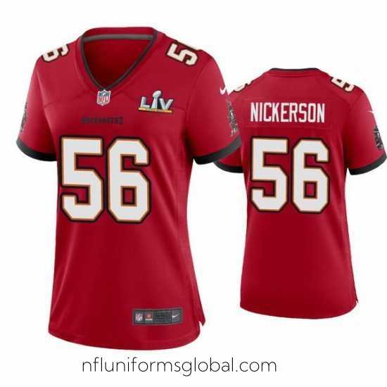 Sumptuous Hardy Nickerson Buccaneers Red Super Bowl Lv Game Jersey