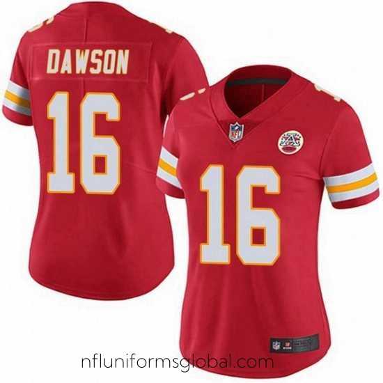 Captivating Kansas City Chiefs 16 Len Dawson Red Vapor Limited Jersey