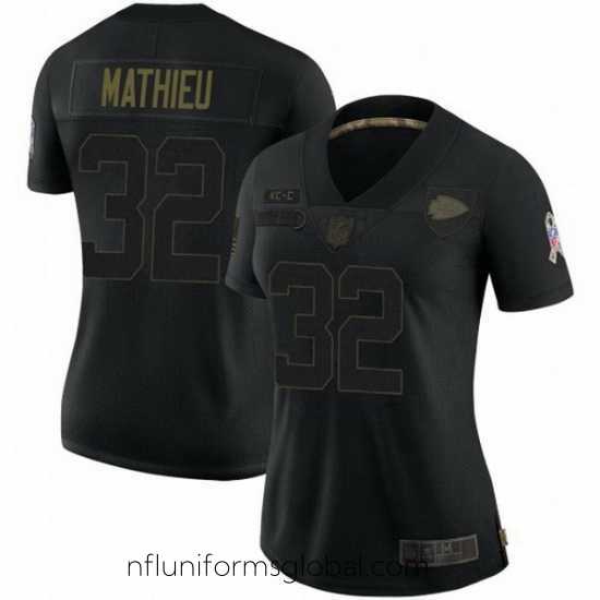 Captivating Kansas City Chiefs 32 Tyrann Mathieu Black Camo 2020 Salute To Service Limited Jersey
