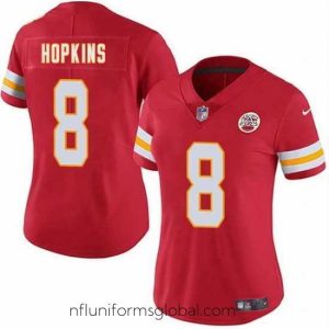 Stunning Kansas City Chiefs 8 DeAndre Hopkins Red Vapor Untouchable Limited Stitched Jersey
