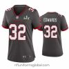 Alluring Mike Edwards Buccaneers Pewter Super Bowl Lv Game Jersey