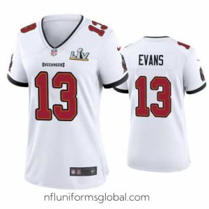 Sumptuous Mike Evans Buccaneers White Super Bowl Lv Game Jersey