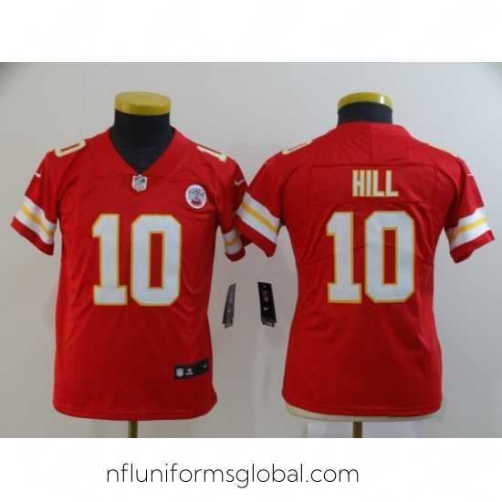 Divine Nike Chiefs 10 Tyreek Hill Red Vapor Untouchable Limited Jersey