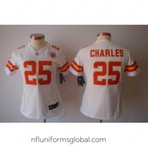 Exquisite Nike Kansas City Chiefs #25 Charles White[LIMITED Jersey]