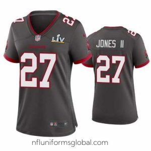 Alluring Ronald Jones Ii Buccaneers Pewter Super Bowl Lv Game Jersey
