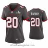 Alluring Ronde Barber Buccaneers Pewter Super Bowl Lv Game Jersey
