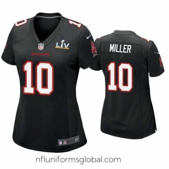 Irresistible Scotty Miller Buccaneers Black Super Bowl Lv Game Fashion Jersey