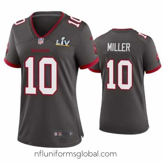 Captivating Scotty Miller Buccaneers Pewter Super Bowl Lv Game Jersey