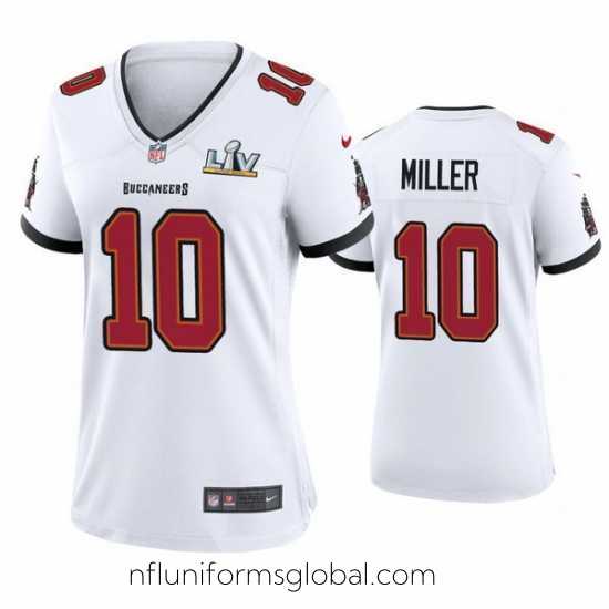 Divine Scotty Miller Buccaneers White Super Bowl Lv Game Jersey