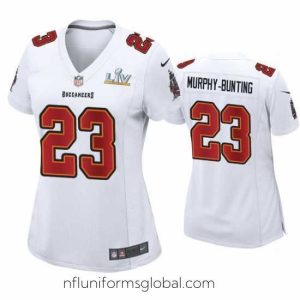 Irresistible Sean Murphy Bunting Buccaneers White Super Bowl Lv Game Fashion Jersey