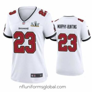 Alluring Sean Murphy Bunting Buccaneers White Super Bowl Lv Game Jersey