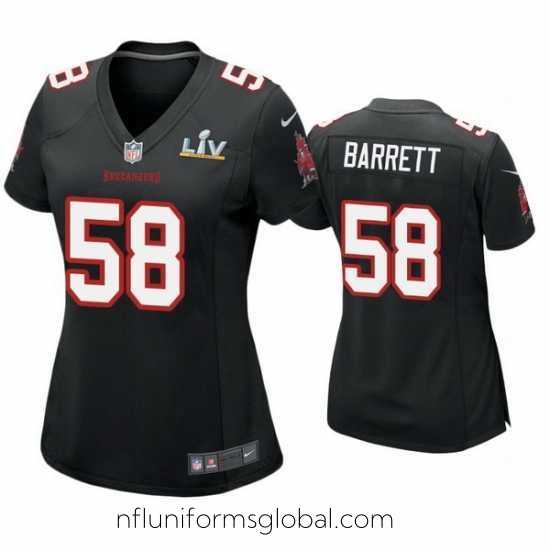Alluring Shaquil Barrett Buccaneers Black Super Bowl Lv Game Fashion Jersey
