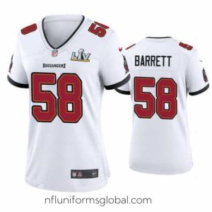 Ravishing Shaquil Barrett Buccaneers White Super Bowl Lv Game Jersey
