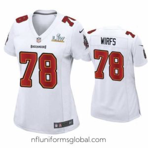 Ravishing Tristan Wirfs Buccaneers White Super Bowl Lv Game Fashion Jersey