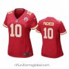 Sumptuous Womens Kansas City Chiefs #10 Isaih Pacheco Nike Red Limited Jersey