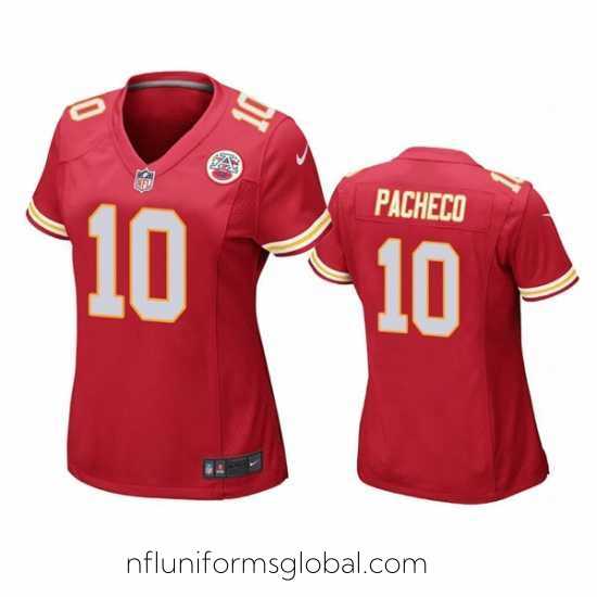 Sumptuous Womens Kansas City Chiefs #10 Isaih Pacheco Nike Red Limited Jersey