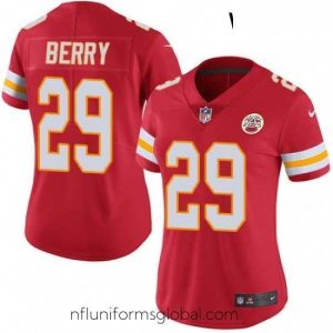 Stunning Womens Nike Kansas City Chiefs 29 Eric Berry Red Team Color Vapor Untouchable Limited Player NFL Jersey