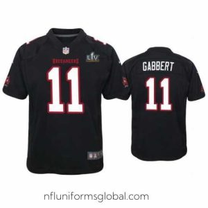 Ravishing Blaine Gabbert Buccaneers Black Super Bowl Lv Game Fashion Jersey