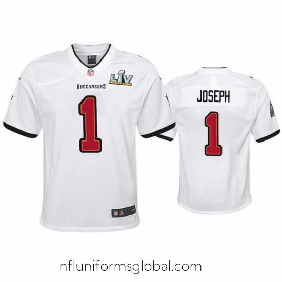 Sumptuous Greg Joseph Buccaneers White Super Bowl Lv Game Jersey