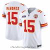 Alluring Kansas City Chiefs 15 Patrick Mahomes White 2023 F.U.S.E  Vapor Untouchable Limited Stitched 2024 Super Bowl LVIII Jersey