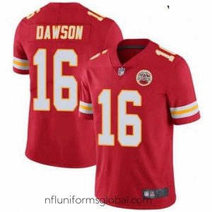 Stunning Kansas City Chiefs 16 Len Dawson Red Vapor Limited Jersey