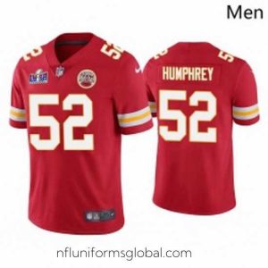 Ravishing Kansas City Chiefs 52 Creed Humphrey Red Vapor Untouchable Limited Stitched Football 2024 Super Bowl LVIII Jersey