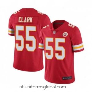 Exquisite Kansas City Chiefs 55 Frank Clark Red Team Color Vapor Untouchable Limited Player Football Jersey