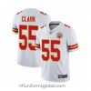 Alluring Kansas City Chiefs 55 Frank Clark White Vapor Untouchable Limited Player Football Jersey