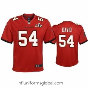 Ravishing Lavonte David Buccaneers Red Super Bowl Lv Game Jersey