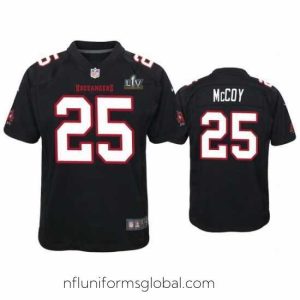 Captivating Lesean Mccoy Buccaneers Black Super Bowl Lv Game Fashion Jersey