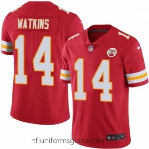 Stunning Nike Kansas City Chiefs 14 Sammy Watkins Red Team Color Vapor Untouchable Limited Player NFL Jersey