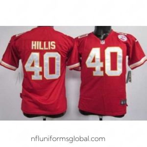 Exquisite Nike Kansas City Chiefs 40 Peyton Hillis Red Nike NFL Jerseys