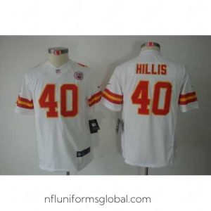 Captivating Nike Kansas City Chiefs 40 Peyton Hillis White Limited Jerseys