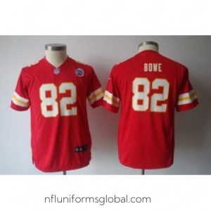 Stunning Nike Kansas City Chiefs #82 Dwayne Bowe red Jersey